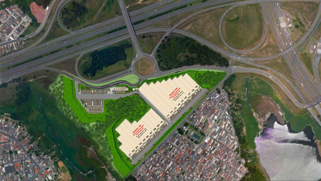 Galpão logístico CL Imigrantes 4 em São Bernardo do Campo - vista aérea 1